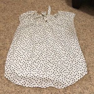 Lauren Conrad polka dot top